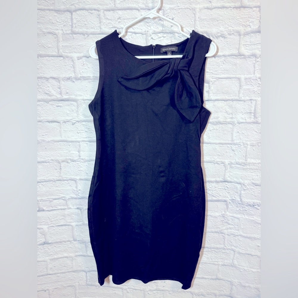 Banana Republic Elegant Black Sleeveless Dress, sz 10